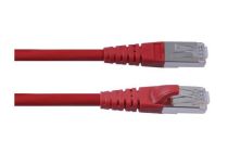 P.Cord.FTPc.5e PVC rosso mt.2,0(10pz)**